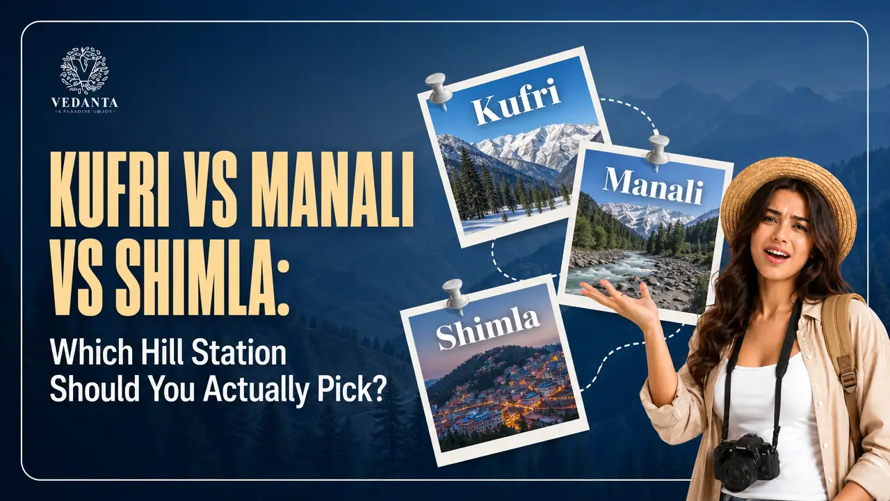 Kufri vs Manali vs Shimla: Which Hill Station Should You Actually Pick?